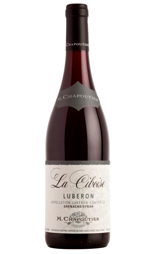 Wine M Chapoutier La Ciboise Rouge Luberon 2019