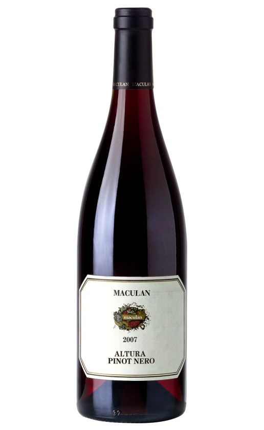 Wine Maculan Altura Pinot Nero Breganze 2007