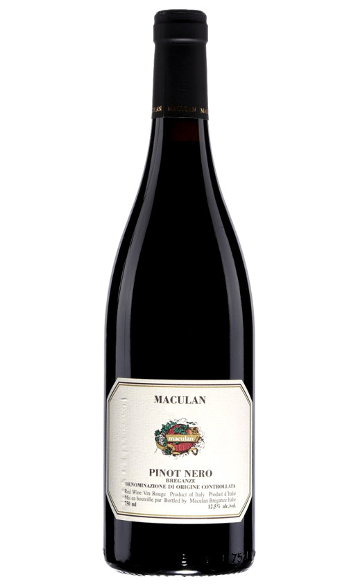 Wine Maculan Pinot Nero Breganze 2018