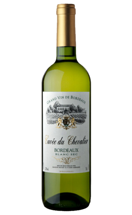 Wine Maison Bouey Cuvee Du Chevalier Bordeaux Blanc