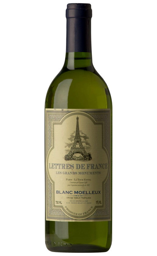 Вино Maison Bouey Lettres de France Blanc Moelleux