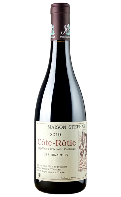 Wine Maison Stephane Les Binardes Cote Rotie 2019
