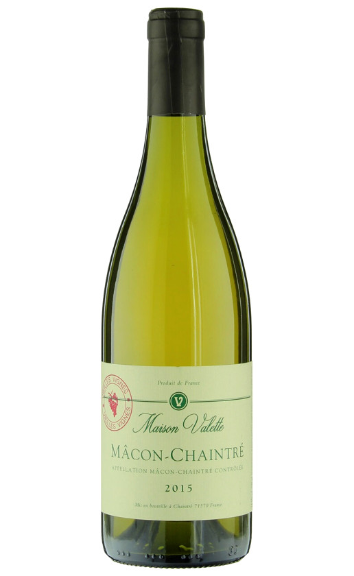 Вино Maison Valette Macon-Chaintre Vieilles Vignes 2015
