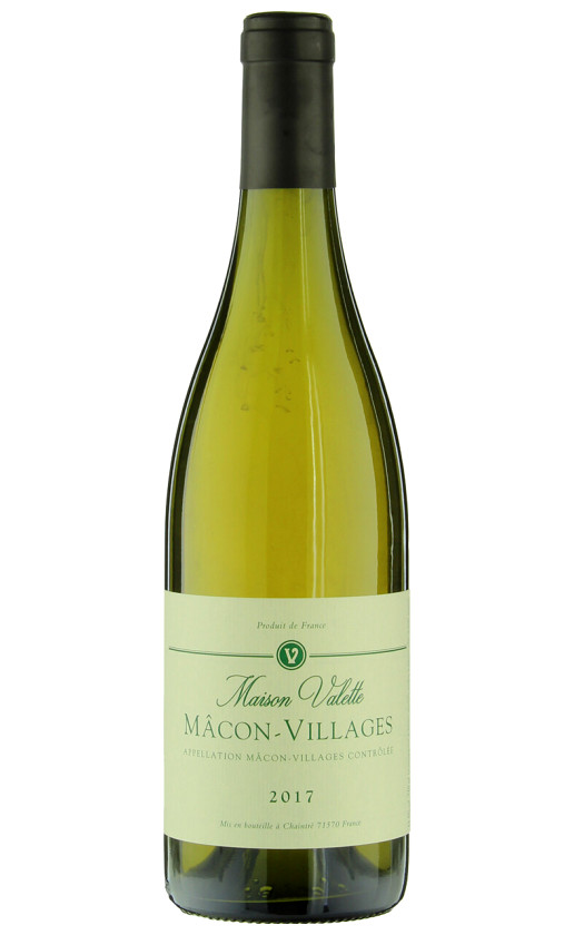 Wine Maison Valette Macon Villages 2017