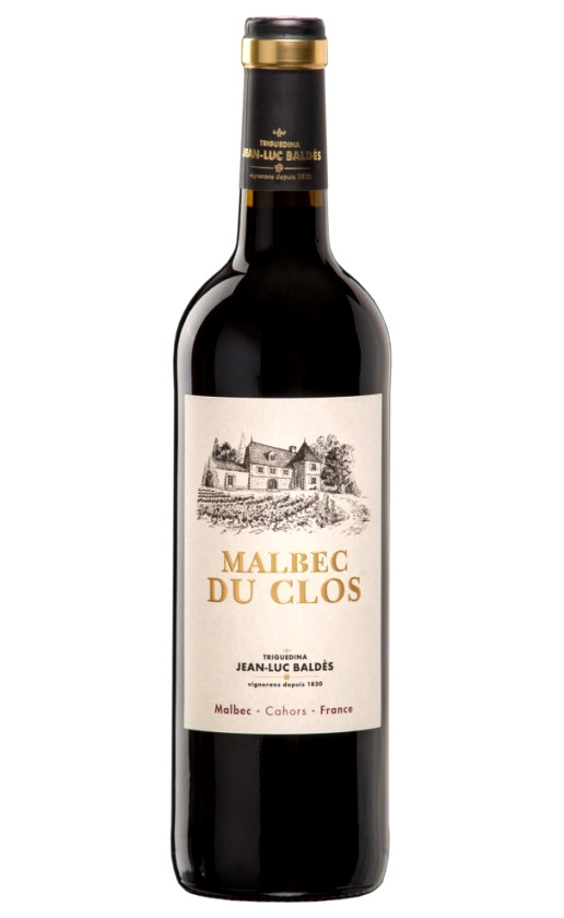 Вино Malbec du Clos Cahors 2018