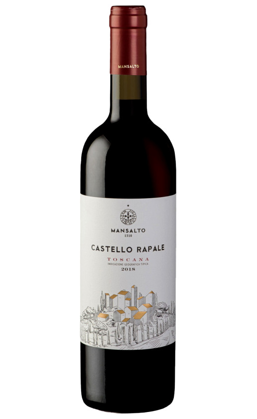 Вино Mansalto Castello Rapale Toscana 2018