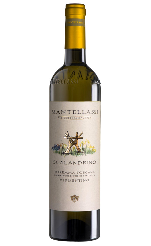 Wine Mantellassi Scalandrino Vermentino Maremma Toscana 2019