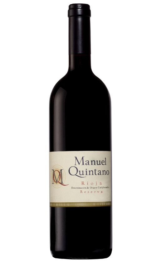 Wine Manuel Quintano Reserva Rioja 2004