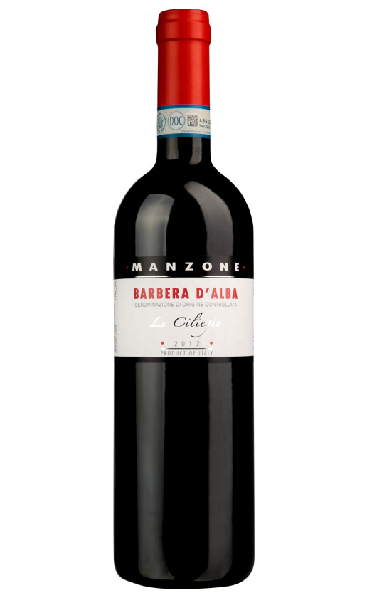 Вино Manzone Le Ciliegie Barbera d'Alba 2018