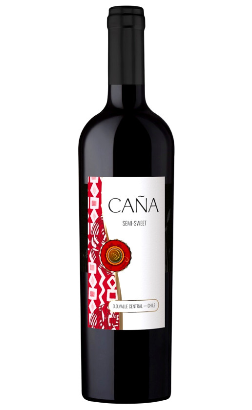 Wine Maola Cana Red Semi Sweet Valle Central