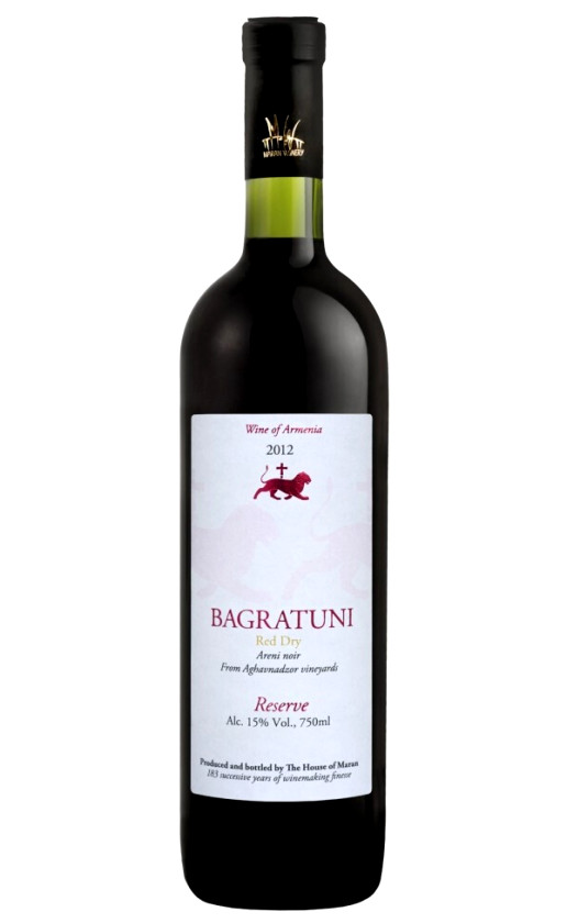 Вино Maran Bagratuni Reserve Red 2012