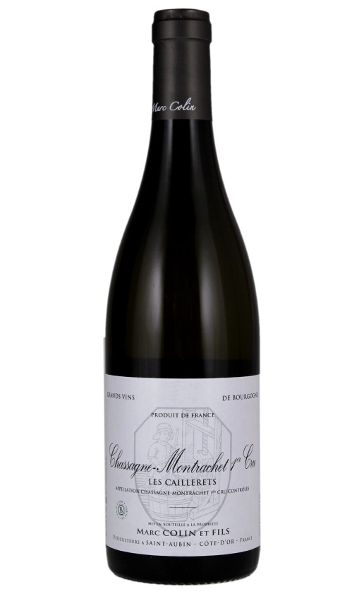 Вино Marc Colin et Fils Chassagne-Montrachet 1er Cru Les Caillerets 2012