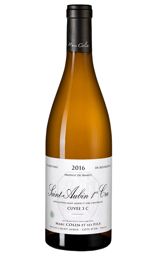 Wine Marc Colin Et Fils Saint Aubin 1 Er Cru Cuvee 3C 2016