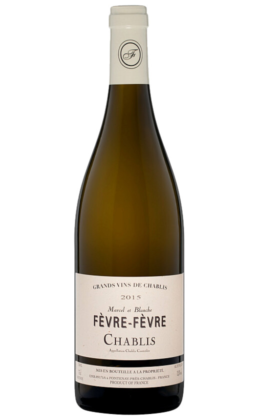 Wine Marcel Et Blanche Fevre Chablis 2015