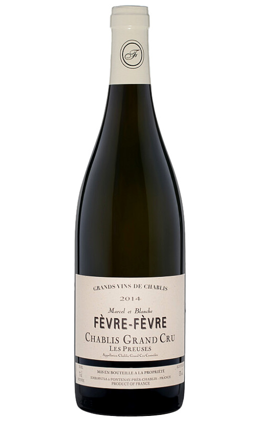 Wine Marcel Et Blanche Fevre Chablis Grand Cru Les Preuses 2014