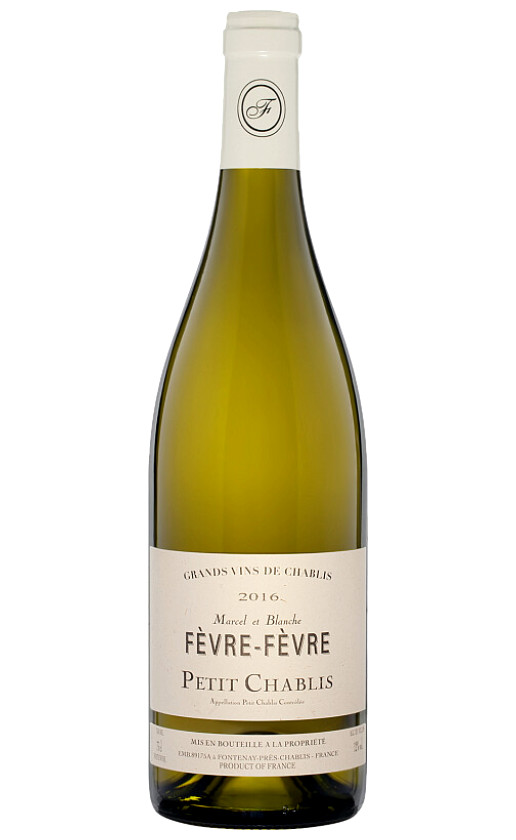 Wine Marcel Et Blanche Fevre Petit Chablis 2016