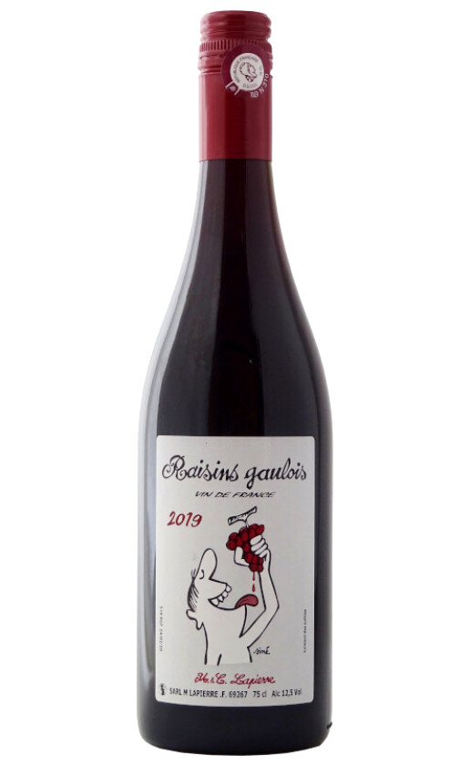 Wine Marcel Lapierre Raisins Gaulois 2019