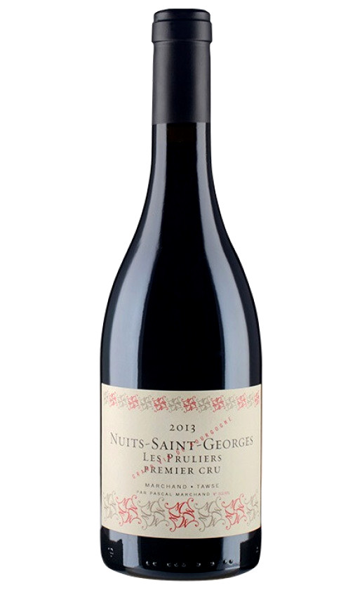 Wine Marchand Tawse Nuits Saint Georges 1 Er Cru Les Pruliers 2013
