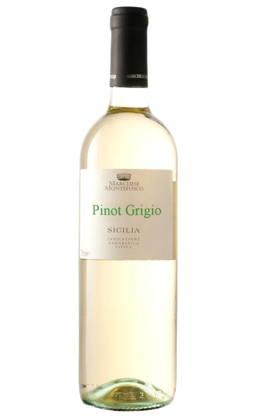Вино Marchese Montefusco Pinot Grigio Sicilia 2016