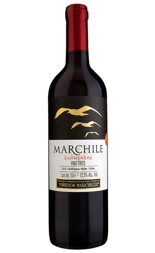 Wine Marchile Carmenere Semi Sweet Colchagua Valley