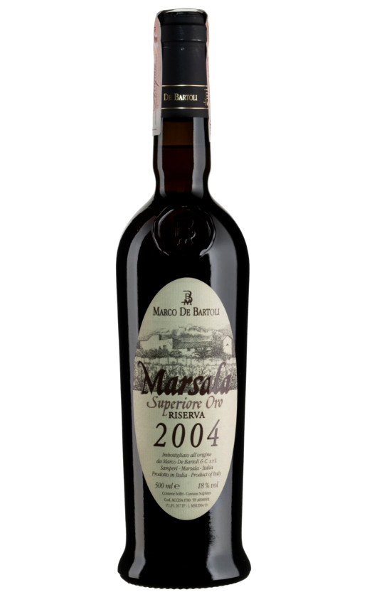 Wine Marco De Bartoli Marsala Superiore Oro Riserva 2004