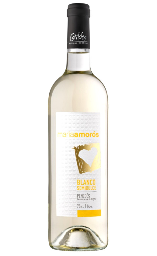Wine Maria Amoros Blanco Semidulce Penedes 2014