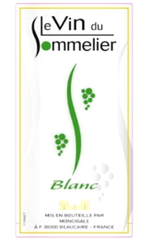 Wine Marie Brizard Le Vin Du Sommelier Blanc