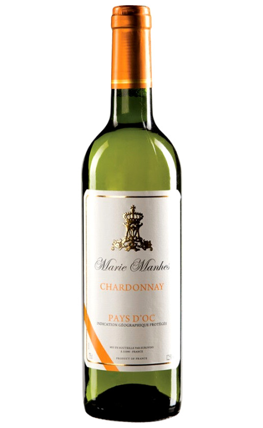 Wine Marie Manhes Chardonnay Pays Doc