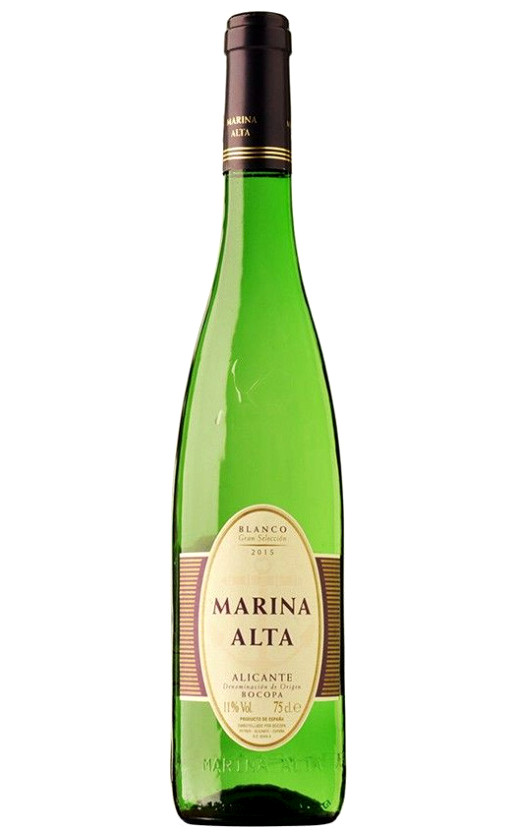 Вино Marina Alta Blanco Alicante 2015