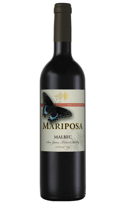 Wine Mariposa Malbec 2016