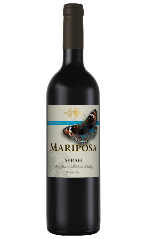 Wine Mariposa Syrah 2019