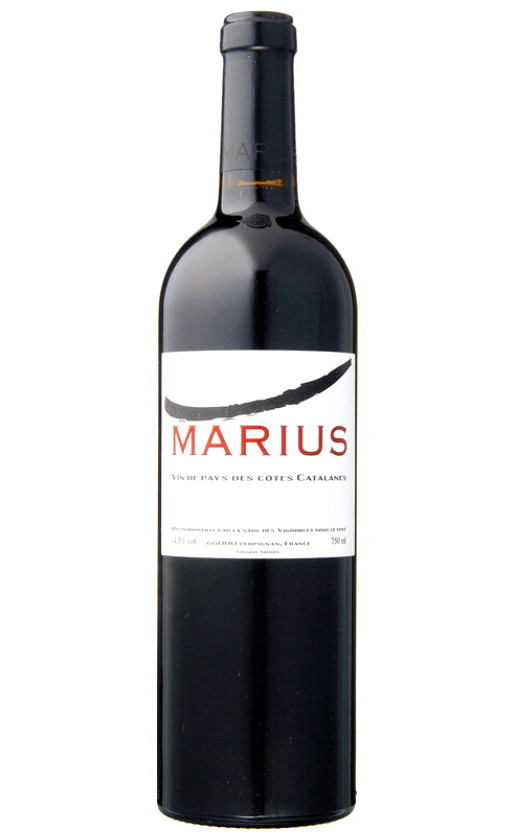 Wine Marius Vin De Pays Des Cotes Catalanes 2008