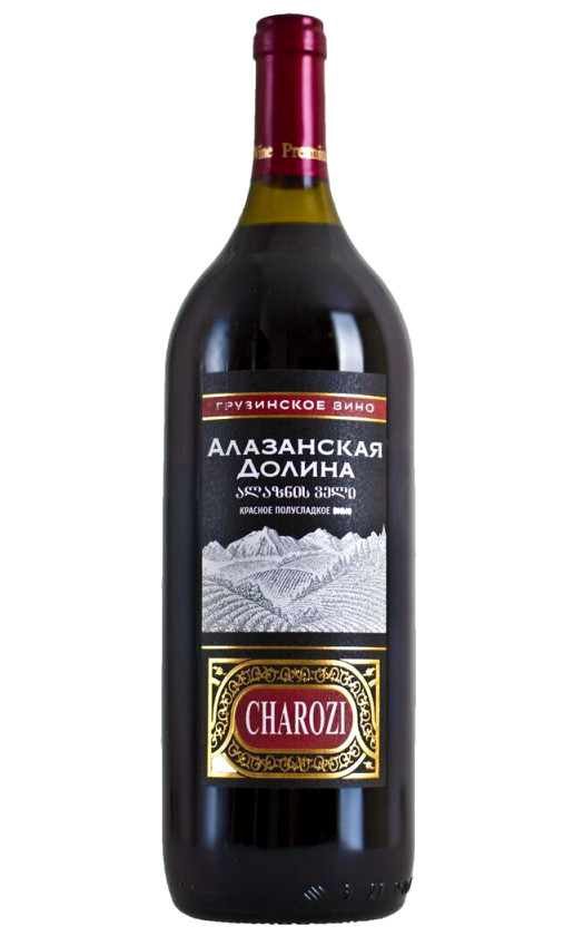 Wine Marniskari Charozi Alazani Valley Red Semi Sweet