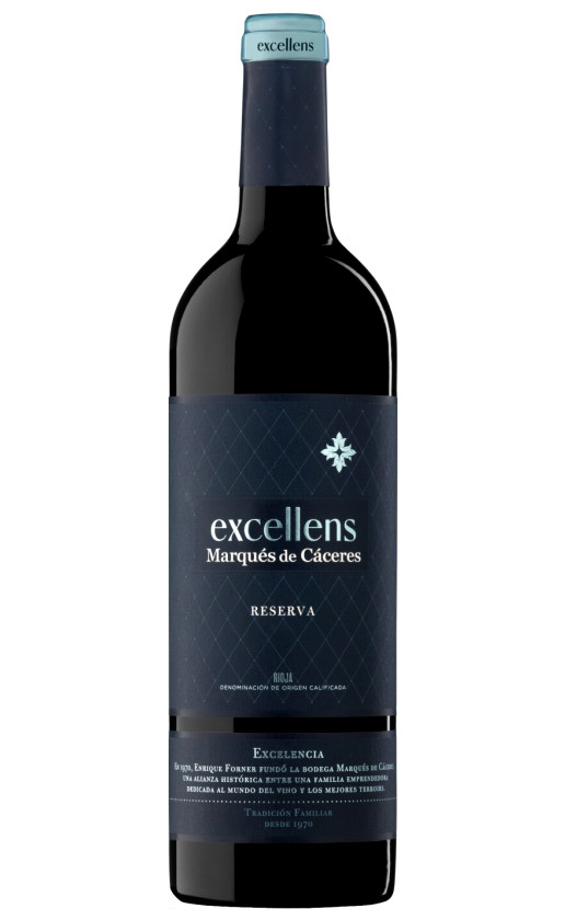 Wine Marques De Caceres Excellens Reserva Rioja 2016