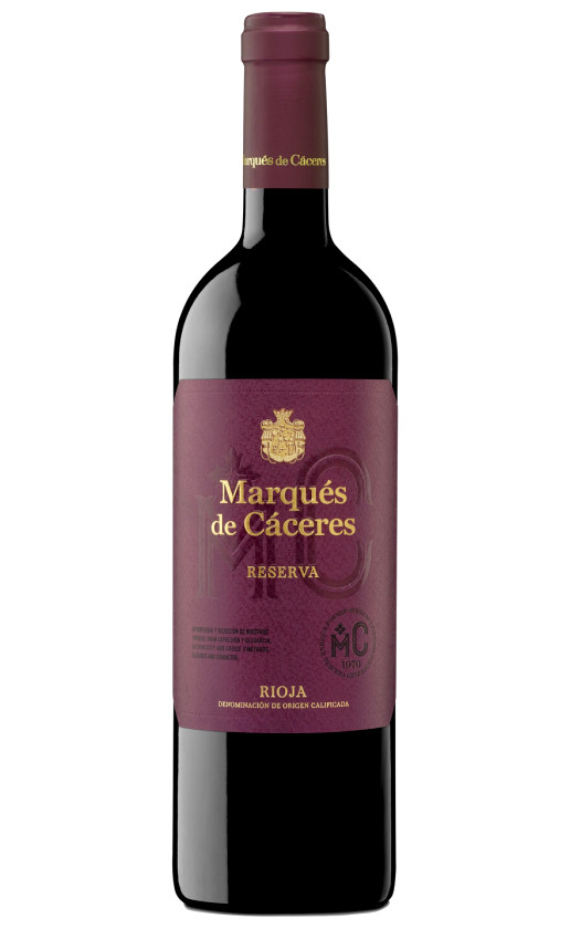 Вино Marques de Caceres Reserva Rioja 2016
