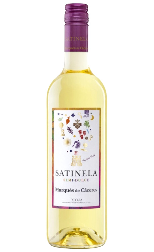 Вино Marques de Caceres Satinela Blanco Semi-Dulce 2020
