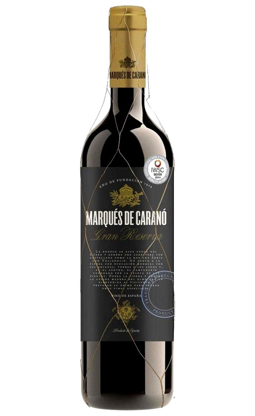 Вино Marques de Carano Gran Reserva Carinena