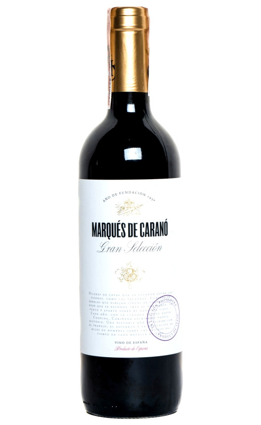 Wine Marques De Carano Gran Seleccion Carinena