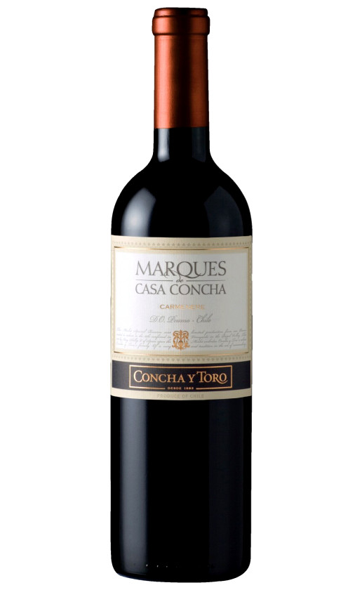 Вино Marques de Casa Concha Carmenere