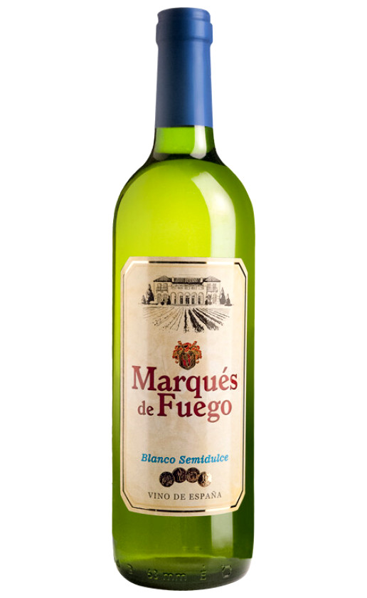 Wine Marques De Fuego Blanco Semidulce