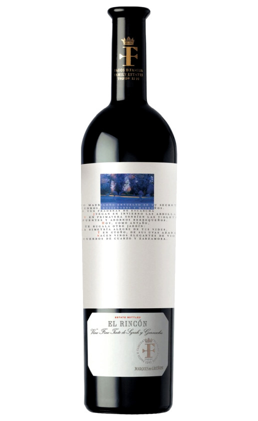 Wine Marques De Grinon El Rincon 2014