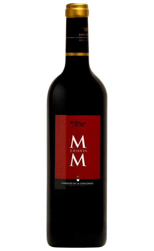 Wine Marques De La Concordia Mm Crianza Catalunya 2015
