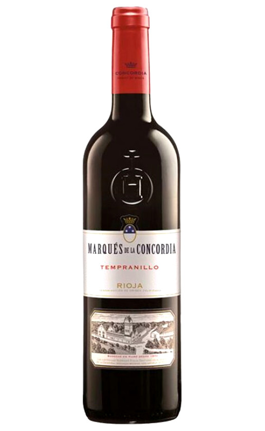 Вино Marques de la Concordia Tempranillo Rioja a
