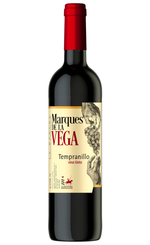Wine Marques De La Vega Tempranillo La Mancha