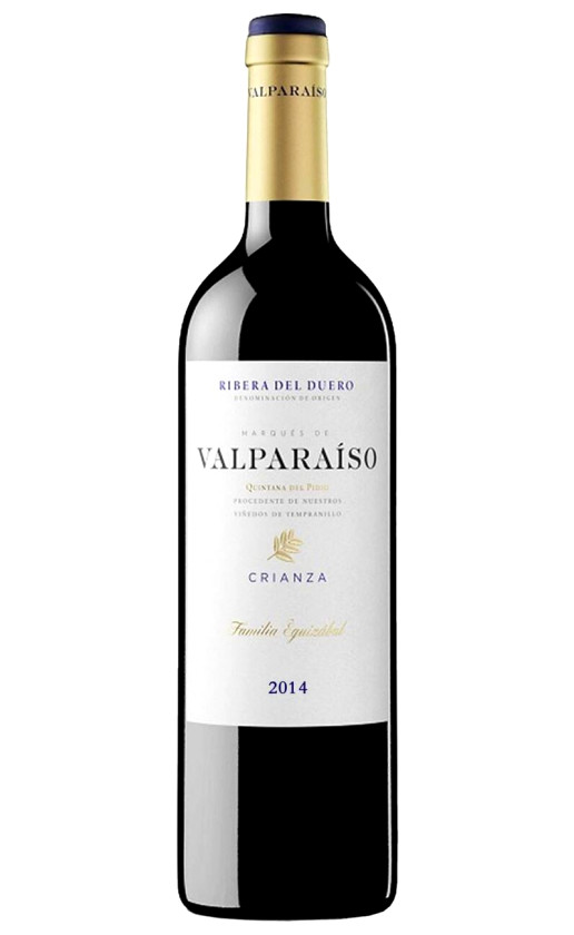 Wine Marques De Valparaiso Crianza 2014