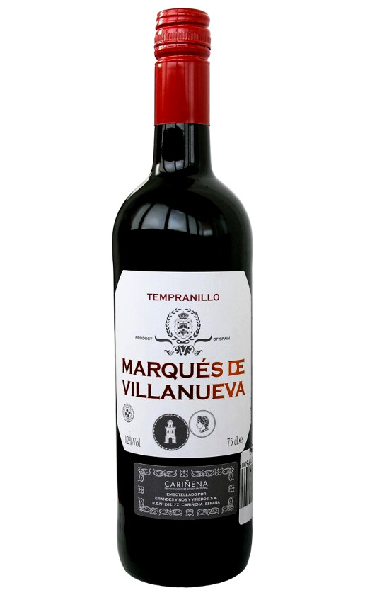 Marques de Villanueva Tempranillo Carinena