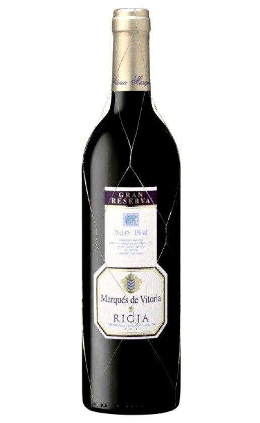 Wine Marques De Vitoria Gran Reserva Rioja 2001
