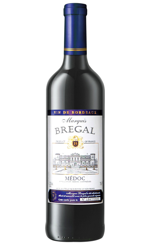 Wine Marquis Bregal Medoc