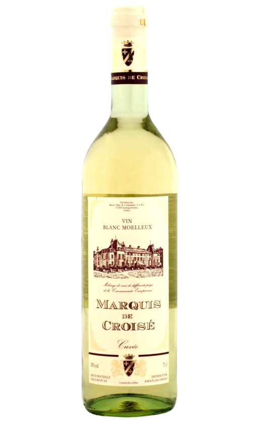 Wine Marquis De Croise Blanc Moelleux