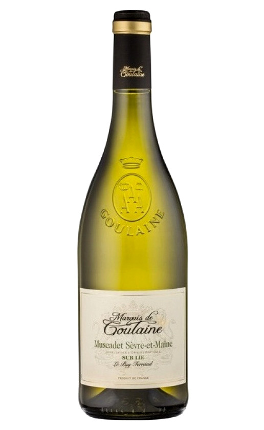 Вино Marquis de Goulaine Muscadet de Sevre et Maine Sur Lie